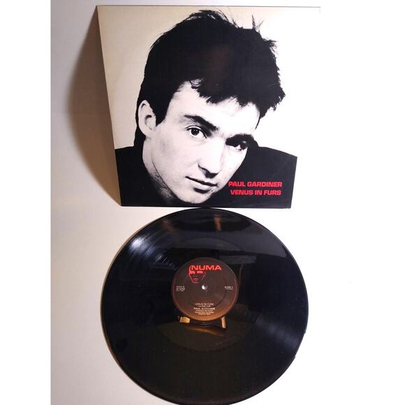 Paul Gardiner Venus In Furs Vinyl 12" Record Gary Numan Bass Player Darkwave - Picture 2 of 4
